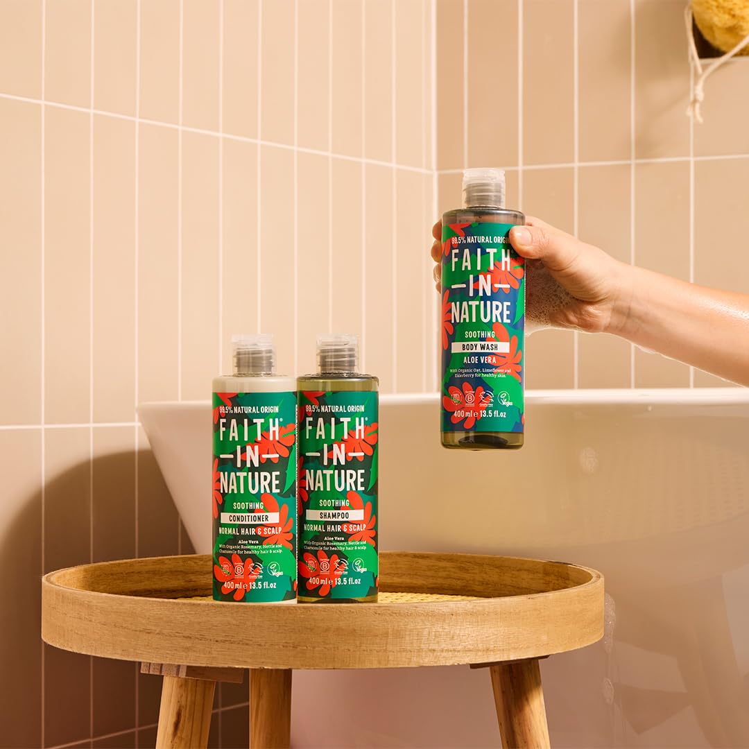 Amazon.com : Faith In Nature Aloe Vera Rejuvenating Body Wash